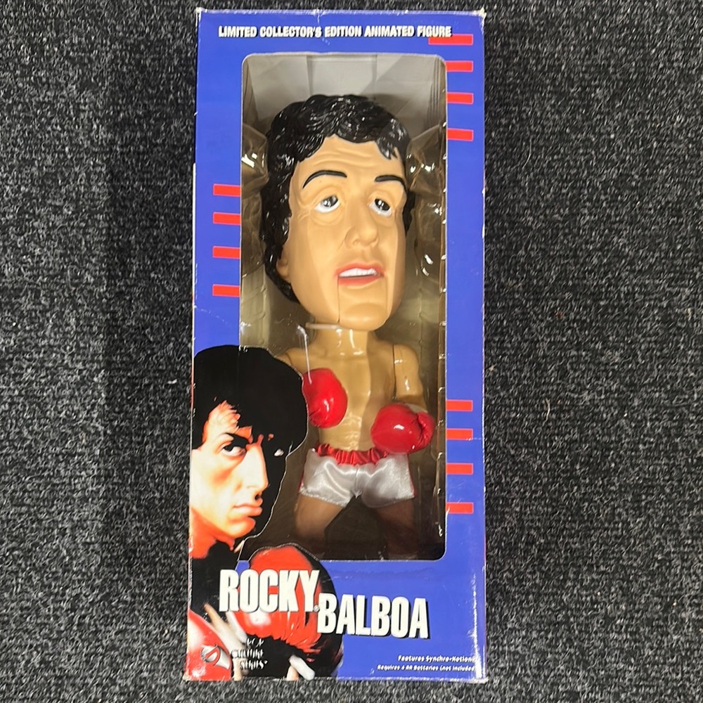Rocky Balboa Animated Figure Brand new in box
